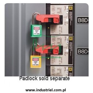 493B Mała blokada Lockout na wyłączniki prądu z dzwignią, WIS