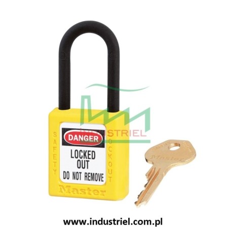 Kłódka Lockout Masterlock 406 z nylonowym kabłąkiem 38mm