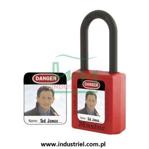Kłódka Lockout Masterlock 406 z nylonowym kabłąkiem 38mm