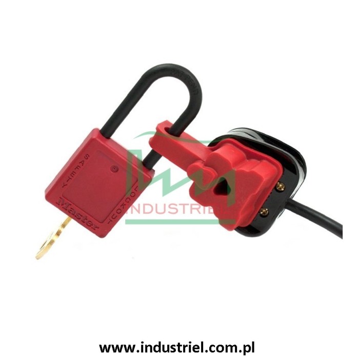 Kłódka Lockout Masterlock 406 z nylonowym kabłąkiem 38mm