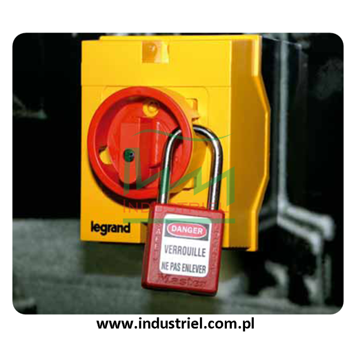 Kłódka Lockout Masterlock 406 z nylonowym kabłąkiem 38mm