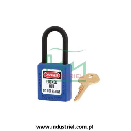 Kłódka Lockout Masterlock 406 z nylonowym kabłąkiem 38mm