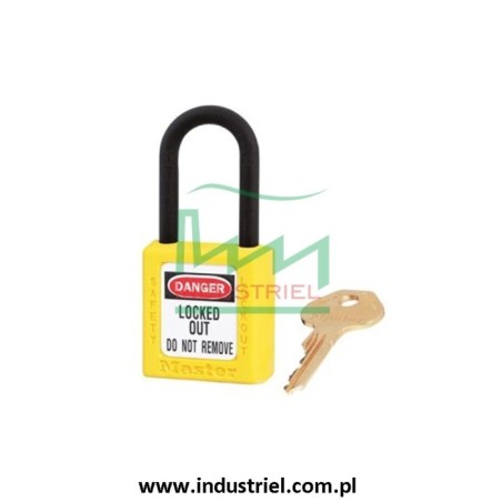 Kłódka Lockout Masterlock 406 z nylonowym kabłąkiem 38mm