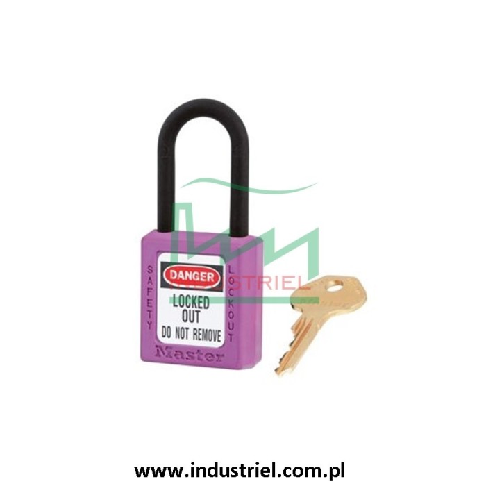 Kłódka Lockout Masterlock 406 z nylonowym kabłąkiem 38mm
