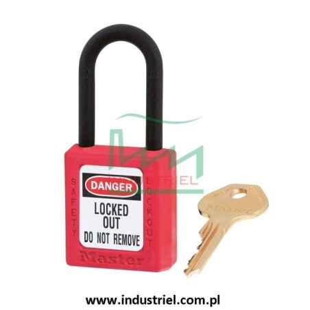 Kłódka Lockout Masterlock 406 z nylonowym kabłąkiem 38mm