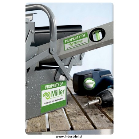 Białe etykiety Heavy Duty do drukarek laserowych, 99,1 x 67,7 mm Avery Zweckform L4715-20