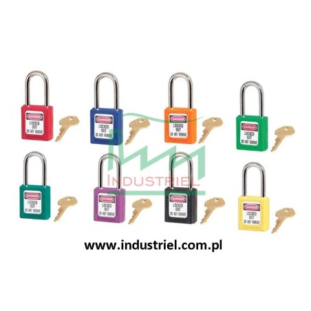 Kłódka Lockout Masterlock S31 ze stalowym kabłąkiem 38mm