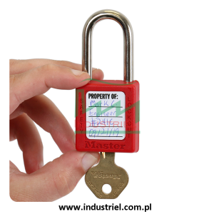 Kłódka Lockout Masterlock S31 ze stalowym kabłąkiem 38mm