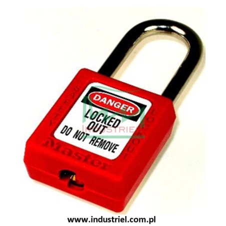 Kłódka Lockout Masterlock S31 ze stalowym kabłąkiem 38mm