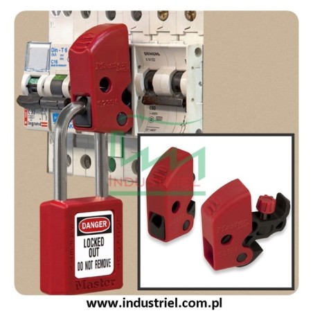 Kłódka Lockout Masterlock S31 ze stalowym kabłąkiem 38mm