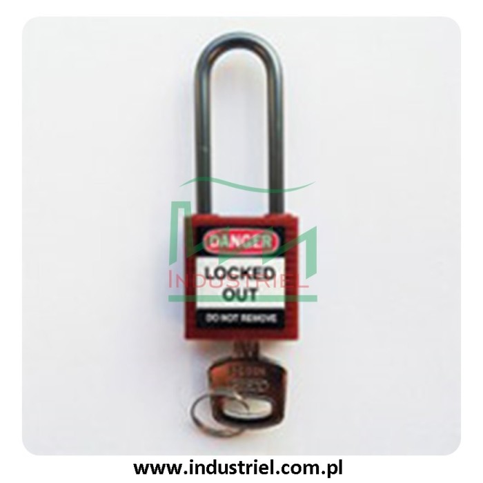 Kompaktowe kłódki Lockout-Tagout BRADY, ze aluminiowym kabłąkiem 50mm