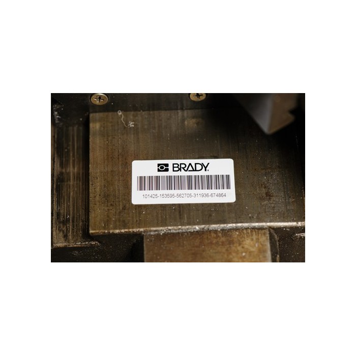 BPTC-83-439BK  Etykiety BRADY, samoprzylepny winyl czarny o szer: 89mm x dł: 40m