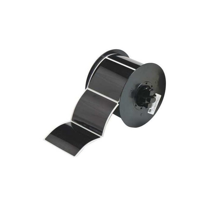 BPTC-83-439BK  Etykiety BRADY, samoprzylepny winyl czarny o szer: 89mm x dł: 40m