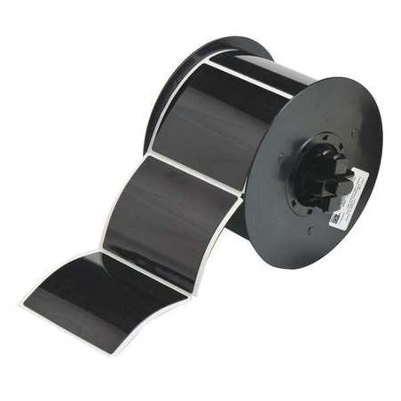 BPTC-83-439BK  Etykiety BRADY, samoprzylepny winyl czarny o szer: 89mm x dł: 40m