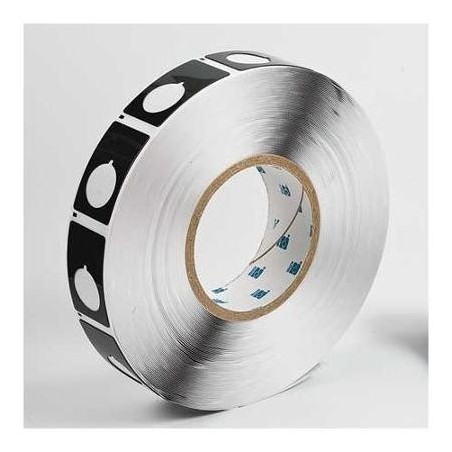 BPTC-83-439BK  Etykiety BRADY, samoprzylepny winyl czarny o szer: 89mm x dł: 40m