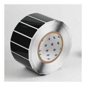 BPTC-83-439BK  Etykiety BRADY, samoprzylepny winyl czarny o szer: 89mm x dł: 40m