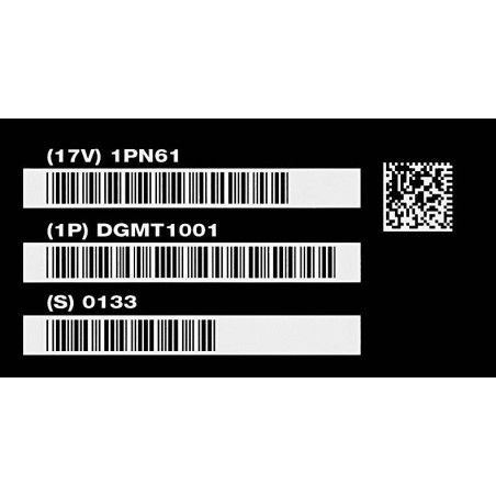 BPTC-83-439BK  Etykiety BRADY, samoprzylepny winyl czarny o szer: 89mm x dł: 40m