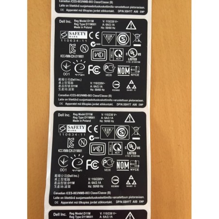 BPTC-83-439BK  Etykiety BRADY, samoprzylepny winyl czarny o szer: 89mm x dł: 40m