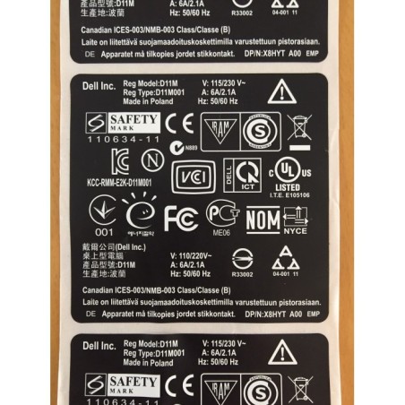 BPTC-83-439BK  Etykiety BRADY, samoprzylepny winyl czarny o szer: 89mm x dł: 40m