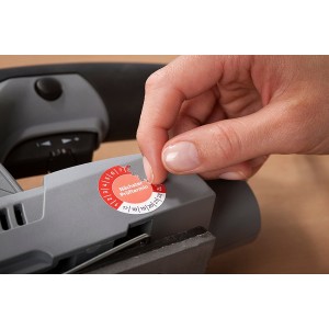 Tabliczki inspekcyjne NoPeel Ø20mm 480 szt. Avery Zweckform L7801-10