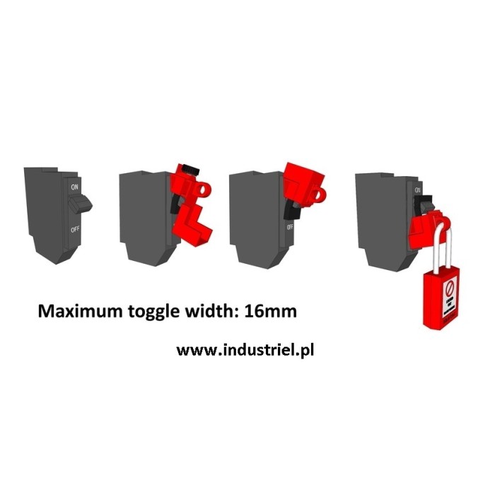 Blokada bezpiecznika "bez otworów", mała