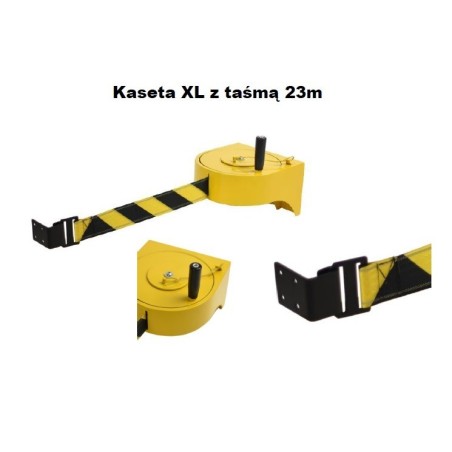 Kaseta naścienna XL z taśmą rozciąganą do 23m