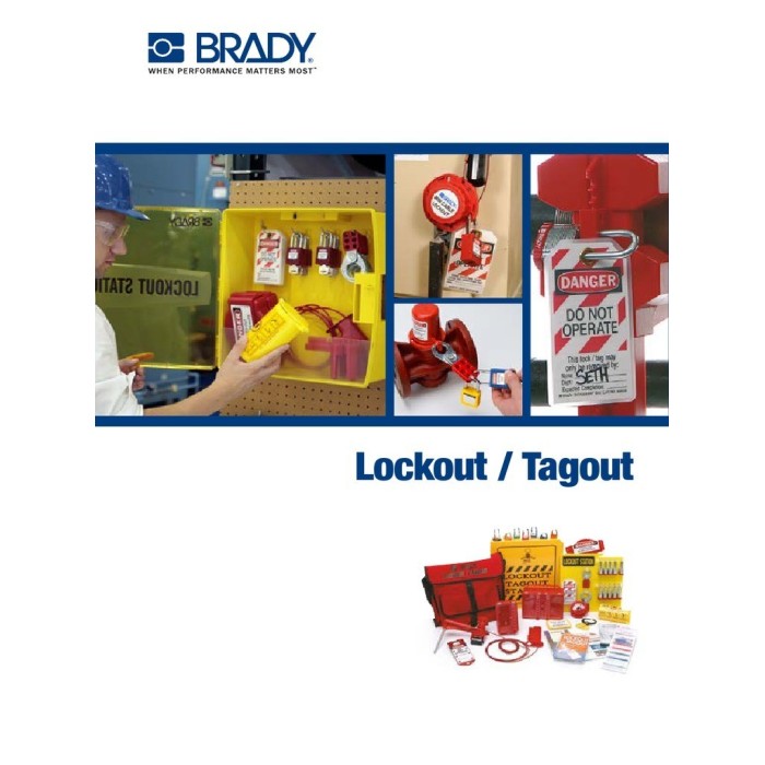Stacja Lockout/Tagout, plastikowa szafka na sprzęt LOTO (pusta stacja)