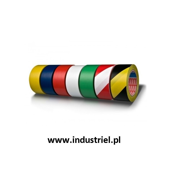Taśma do oznaczania podłóg, samoprzylepna, żółta o szer: 50mm i dł: 33m TDP-50x33-YL