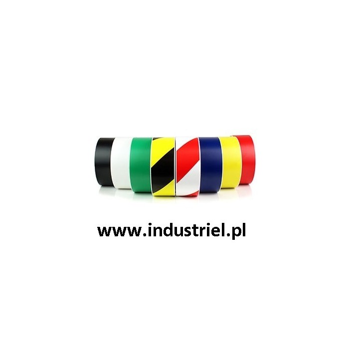 Taśma do oznaczania podłóg, samoprzylepna, żółta o szer: 50mm i dł: 33m TDP-50x33-YL