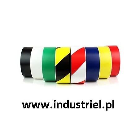 Taśma do oznaczania podłóg, samoprzylepna, żółta o szer: 50mm i dł: 33m TDP-50x33-YL