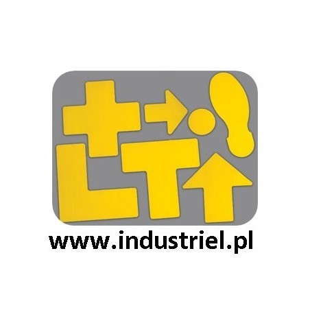 Taśma do oznaczania podłóg, samoprzylepna, żółta o szer: 50mm i dł: 33m TDP-50x33-YL