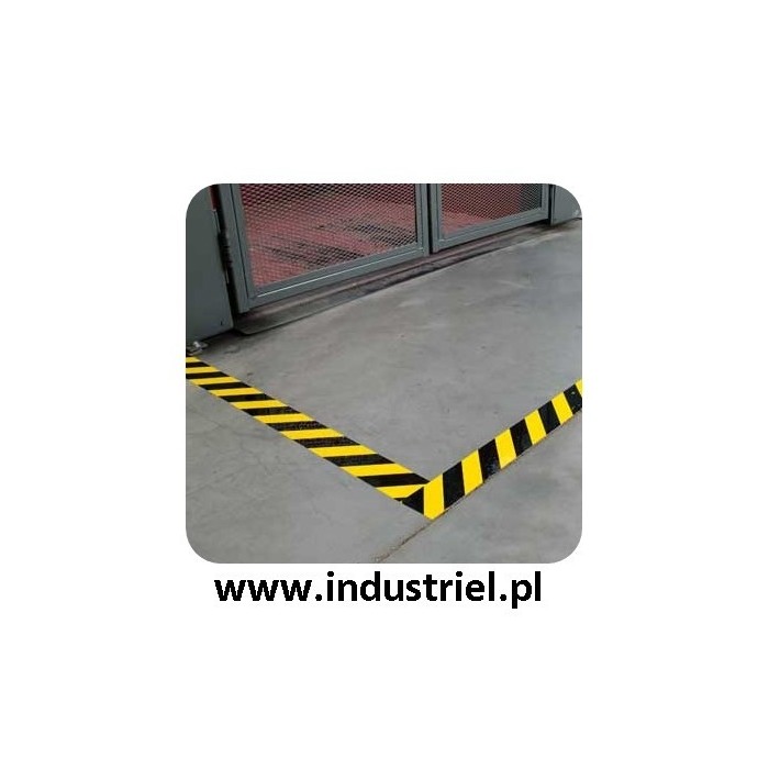 Taśma do oznaczania podłóg, samoprzylepna, żółta o szer: 50mm i dł: 33m TDP-50x33-YL