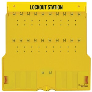 Stacja Lockout/Tagout,  na sprzęt LOTO (pusta stacja)