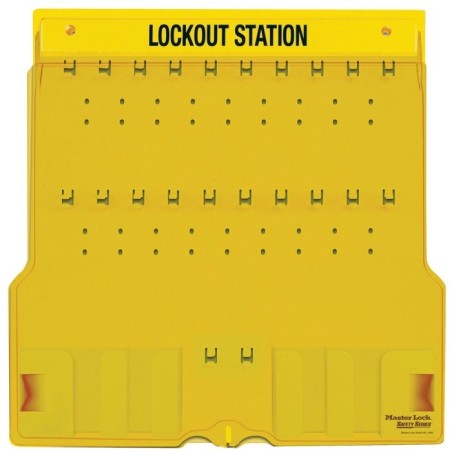 Stacja Lockout/Tagout,  na sprzęt LOTO (pusta stacja)