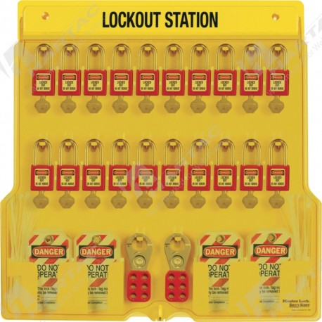 Stacja Lockout/Tagout, na sprzęt LOTO (pusta stacja)