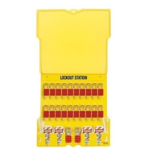 Stacja Lockout/Tagout,  na sprzęt LOTO (pusta stacja)