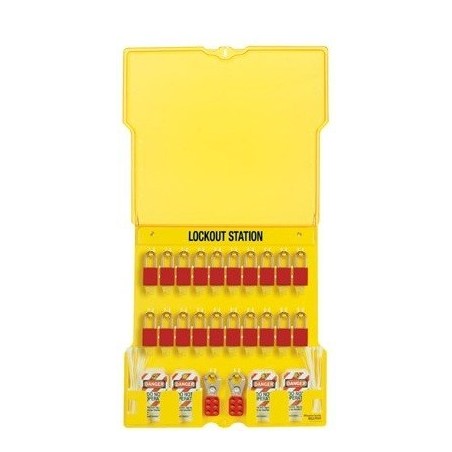 Stacja Lockout/Tagout,  na sprzęt LOTO (pusta stacja)
