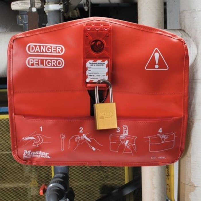 Blokada Lockout zaworów kulowych bez rączki