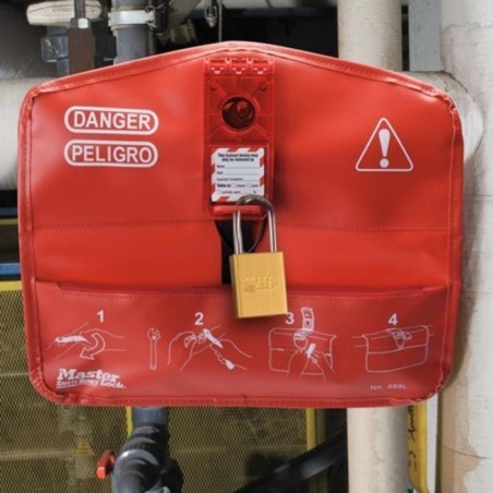 Blokada Lockout zaworów kulowych bez rączki