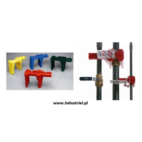 800111 Blokada zaworów kulowych PRINZING, duża, czerwona