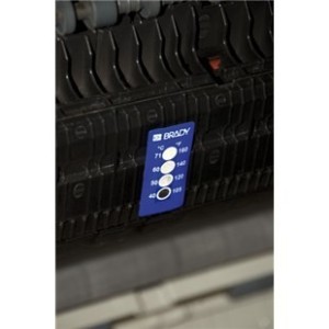 Etykiety reaktywne temperaturowo do 82°C średnica 13mm 60 naklejek