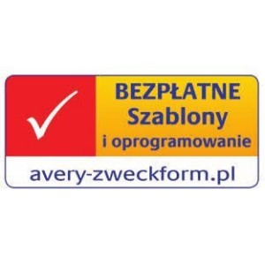 Etykiety magnetyczne Avery Zweckform, A4, 5 ark./op., 210 x 297 mm, białe