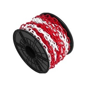 Łańcuszek plastikowy 2 kolory, ogniwo 6mm, na metry