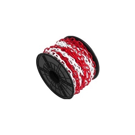 Łańcuszek plastikowy 2 kolory, ogniwo 6mm, na metry