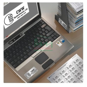 Etykiety tabliczki znamionowe srebrne Avery Zweckform L6013-20 roz. 210x297mm 20 etykiet