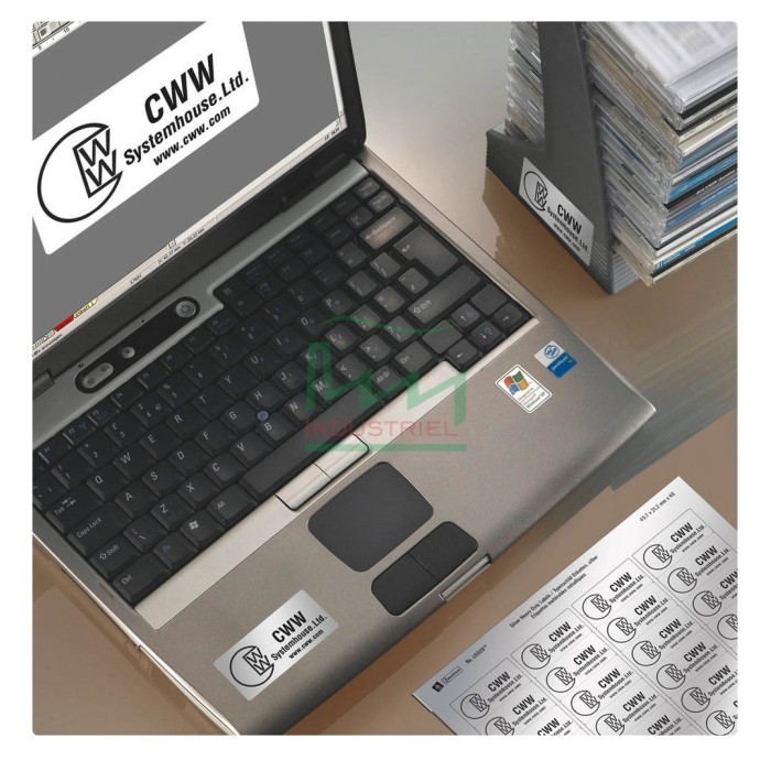 Etykiety tabliczki znamionowe srebrne Avery Zweckform L6013-20 roz. 210x297mm 20 etykiet