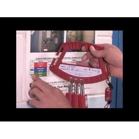 Uchwyt na kłódki Lockout MasterLock S125