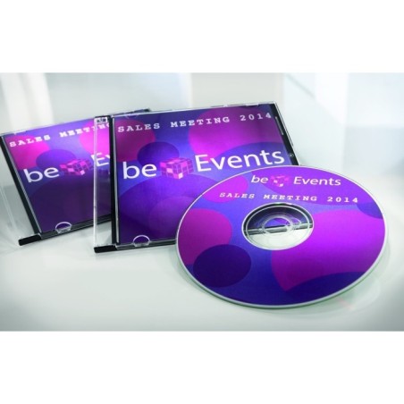 Etykiety na płyty CD/DVD Avery Zweckform, L6015-25, 50 naklejek