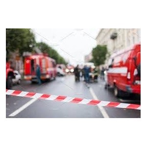 Taśma ostrzegawcza o szer: 80mm i dł: 100m