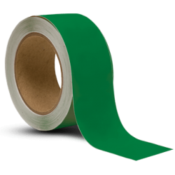 Taśma do oznaczania podłóg, samoprzylepna, zielona o szer: 50mm i dł: 33m TDP-50x33-GN